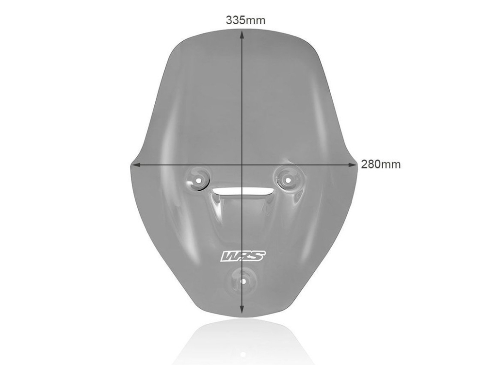 WRS Touring Ветровое стекло Ducati Diavel V4 затемненное