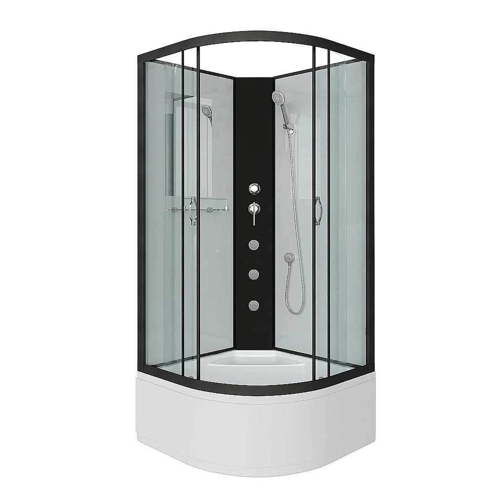 Душевая кабина Niagara Classic NG-6708-14BKG 90x90 с гидромассажем