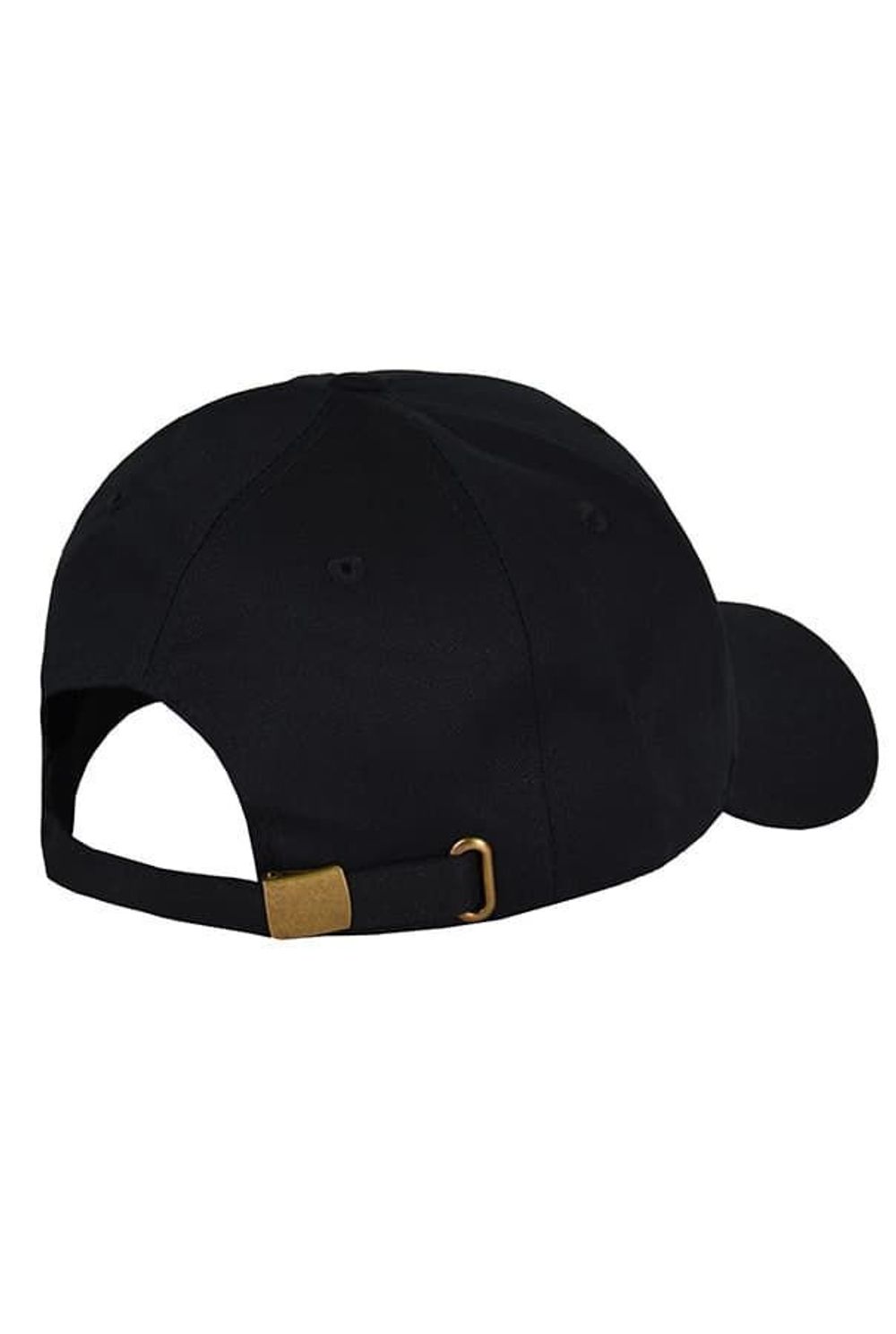 Черная классическая бейсболка фото сзади