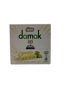 Турецкий белый шоколад Damak с фисташкой (6шт по 60гр)