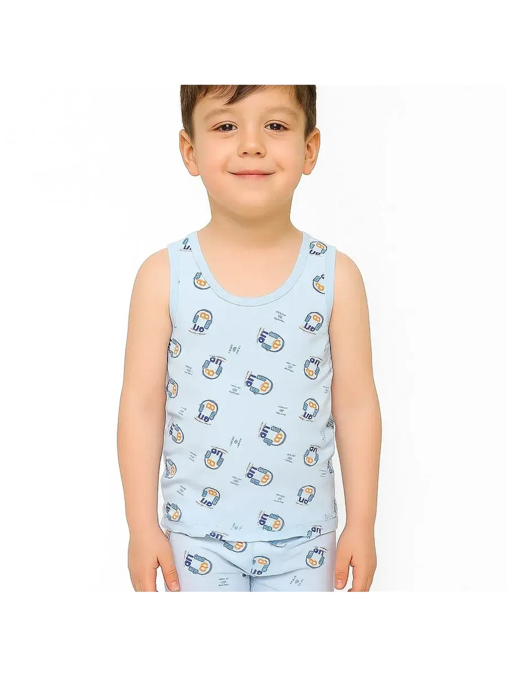 Комплект майка и боксеры для мальчика хлопок