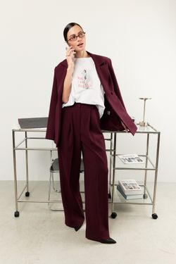 футболка белая оверсайз