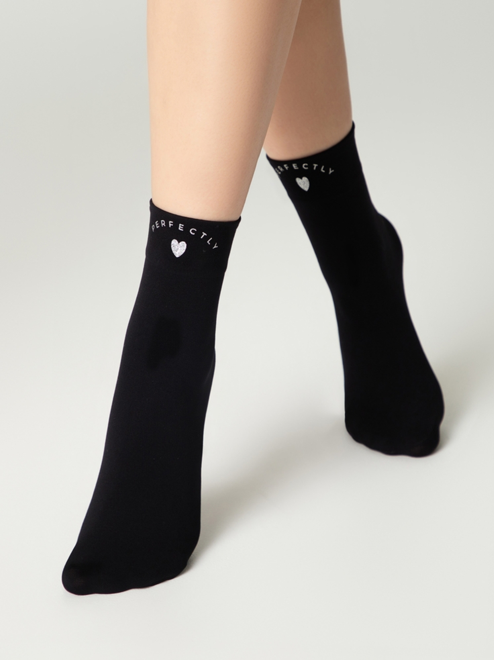 CONTE FANTASY Матовые носки с сияющей термоаппликацией Perfectly