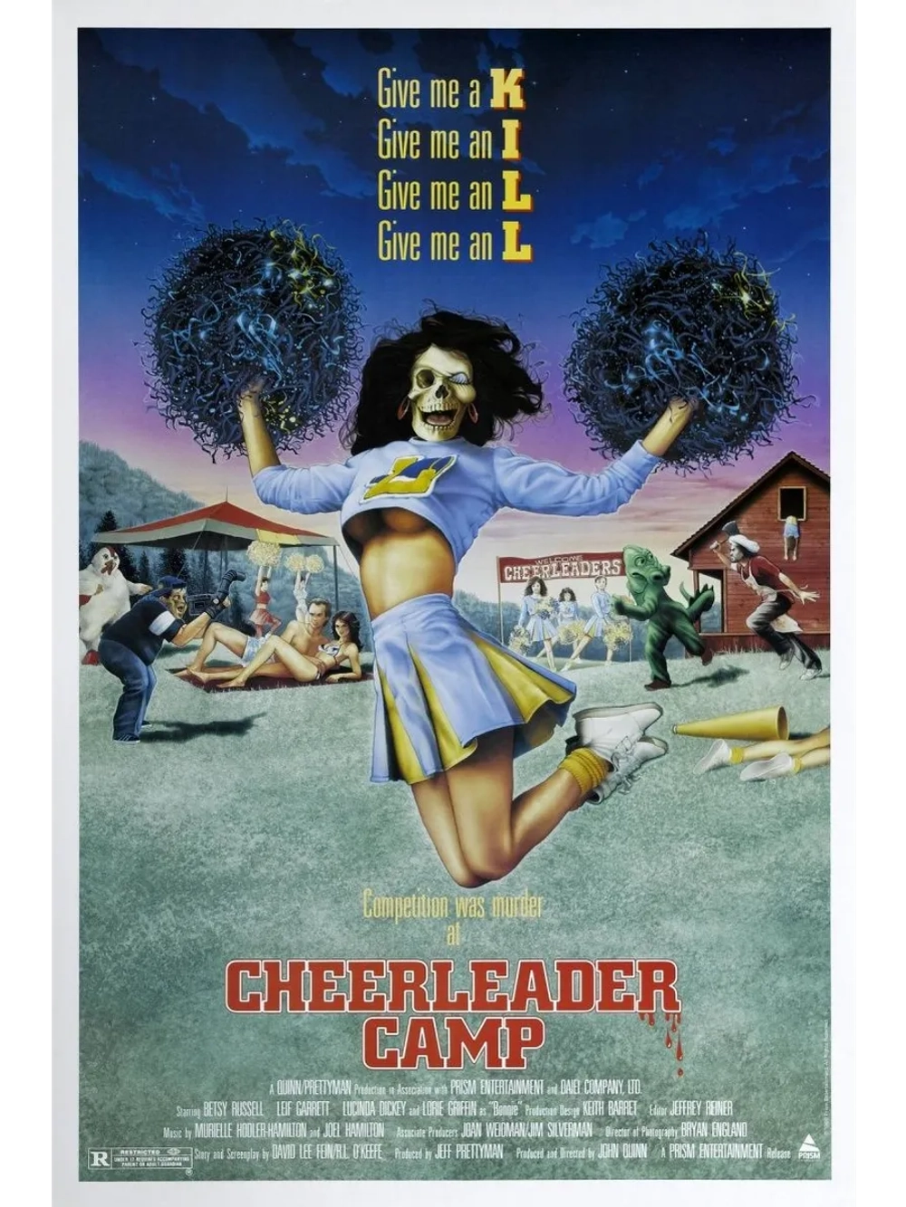 Лагерь девушек-болельщиц (1988) (DVD-R)