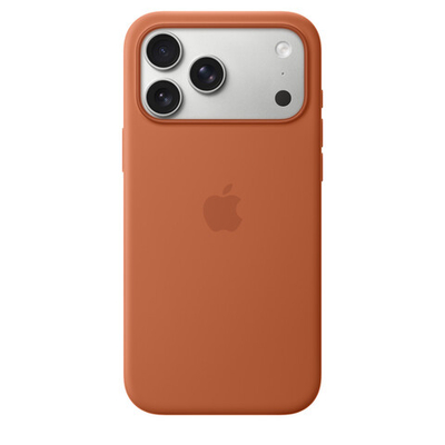 Чехол Apple Silicone Case с поддержкой MagSafe для iPhone 17 Pro Max, Terra Cotta