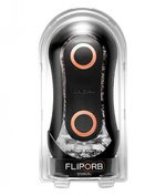 Мастурбатор Tenga Flip ORB Strong, черно-оранжевый (Цвет: черный с оранжевым)