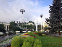 Скамейка чугунная «ВДНХ»