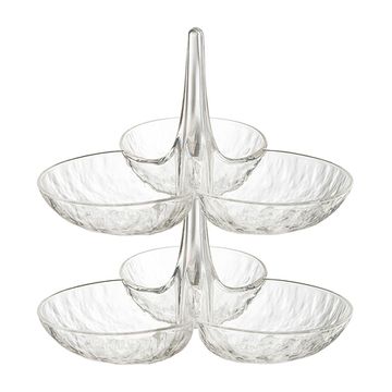 Набор менажниц из акрила arctic, прозрачный, 2 шт.