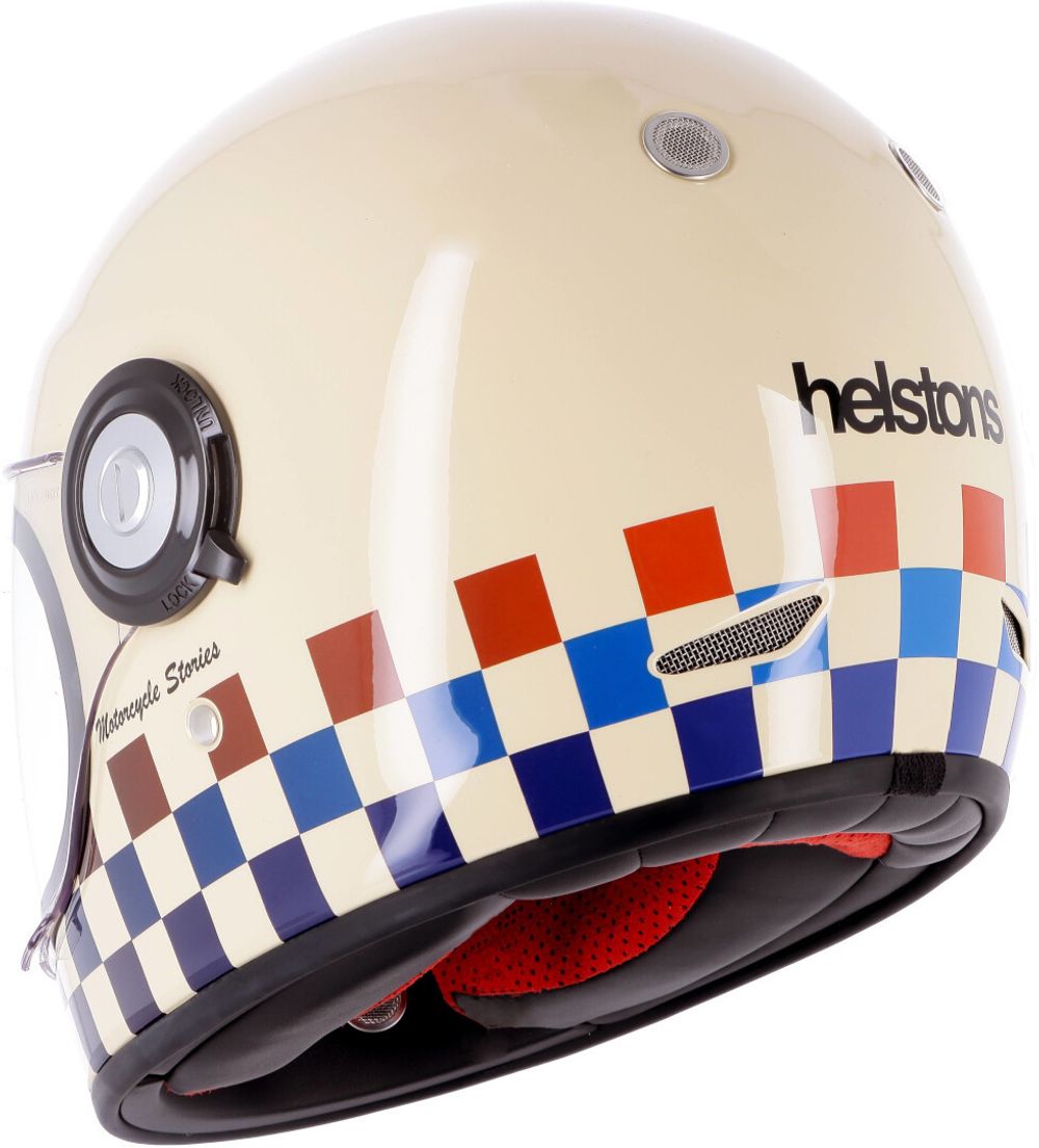 Casque Course Full Face Carbone / Бежевый