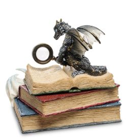Veronese WS-844 Шкатулка «Дракон на книгах»