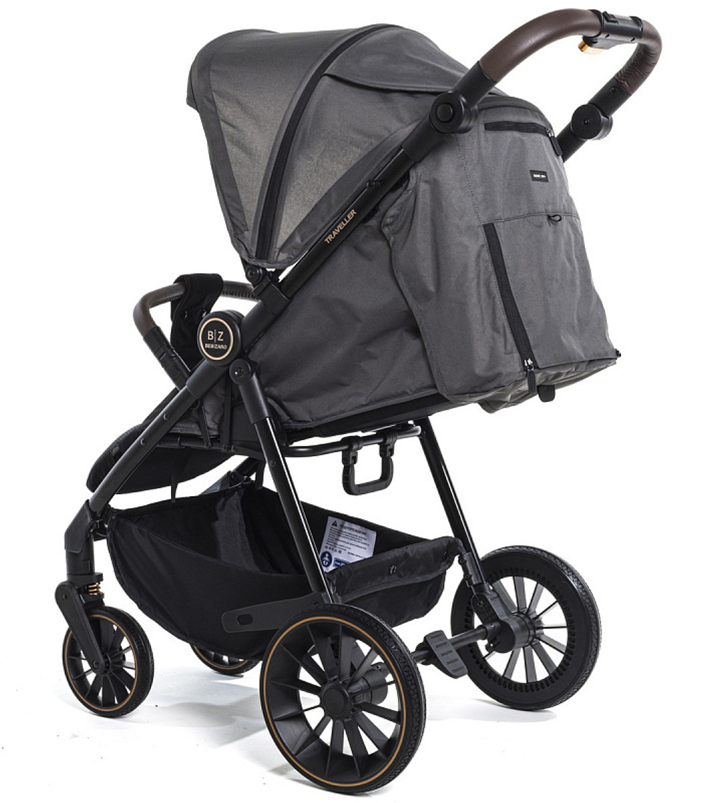 Прогулочная коляска Bebizaro Traveller BD211 (BZBE/02) Graphite