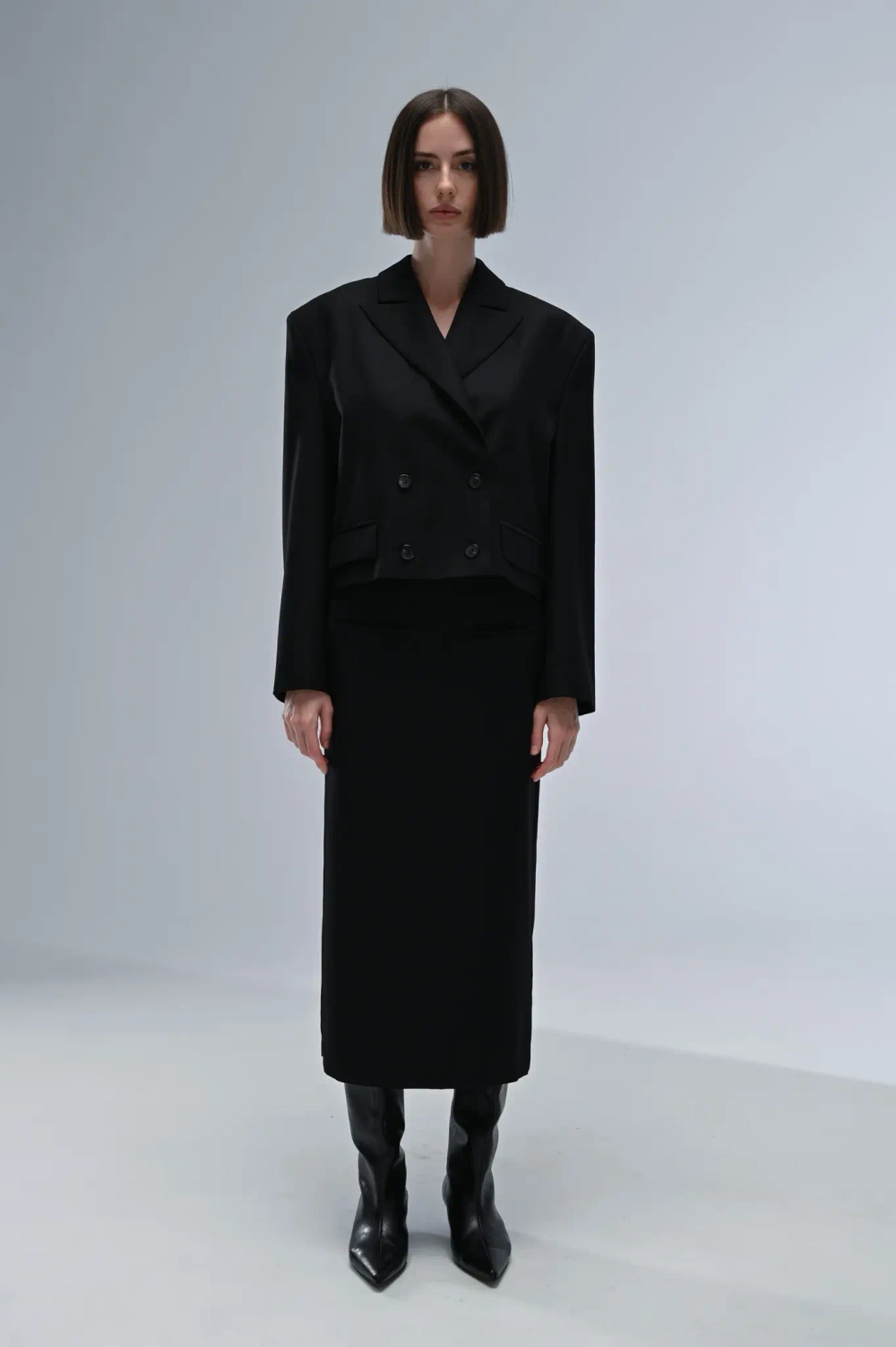 Юбка миди прямая