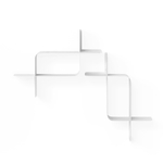 Набор металлических настенных полок UMBRA Montage, 2 шт., белый