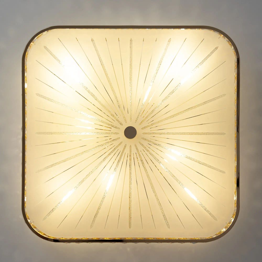 Citilux Портал CL324282 Люстра хрустальная Золото