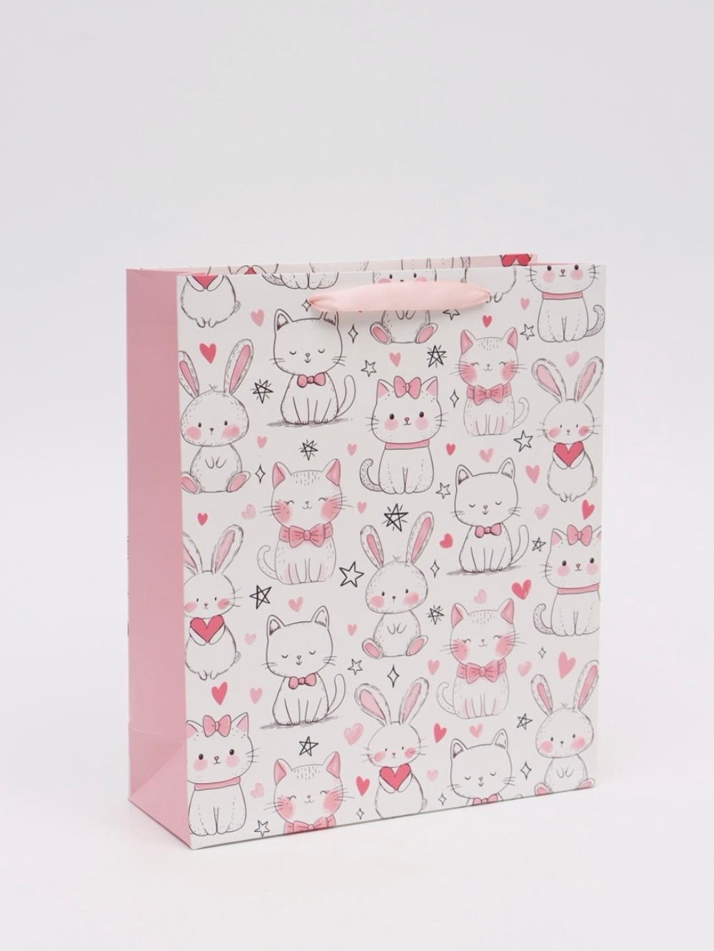 Пакет подарочный «Поздравляю», M 25,5 × 30 × 9 см