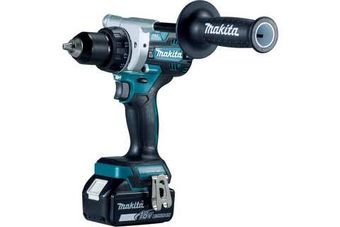 Аккумуляторная дрель-шуруповерт Makita LXT BL 18 В Makpac DDF486RTJ