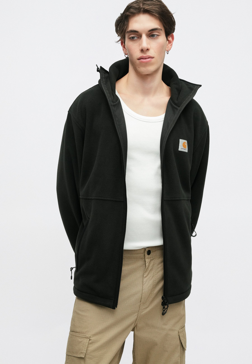 Carhartt WIP BLEVIN - Флисовая куртка - Чёрный