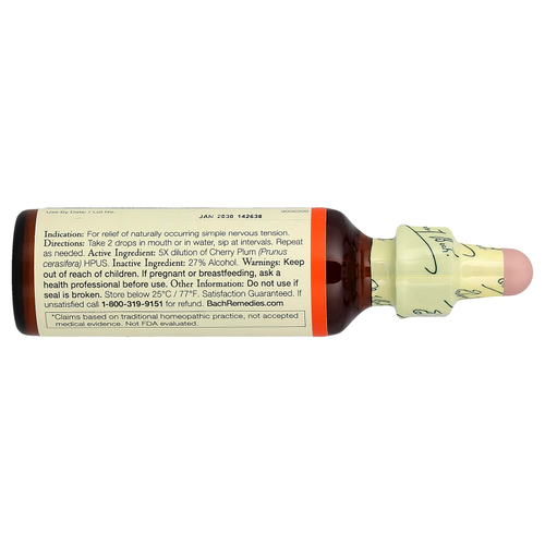 Bach, Original Flower Remedies, вишня, 20 мл (0,7 жидк. унц.)