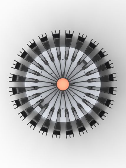 Радиатор RSH-D225H150B 32450