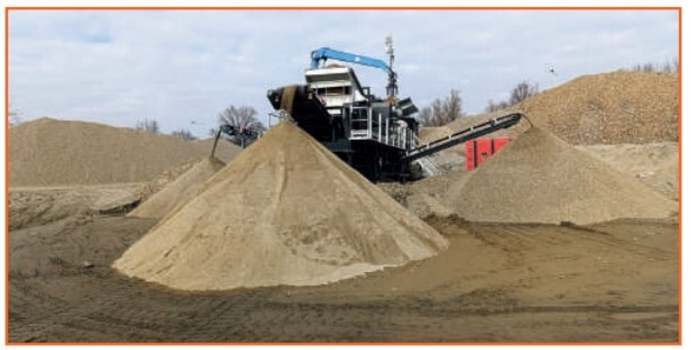 Мобильная установка для производства и промывки песка PolygonMach PMVS-90