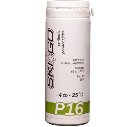 Порошок углеводородный SKI  GO P16, (-4-25 C), Green 60 g