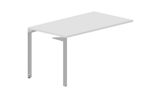 Стол 138х78х75см (2 громмета) - приставной элемент