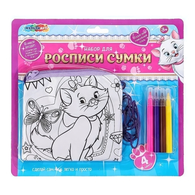 Сумка д/росписи "Кошечка Мэри" BAGP-114395 (Мультиарт)