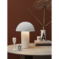 Лампа настольная Texture Sleek, Ø32x42 см, белая