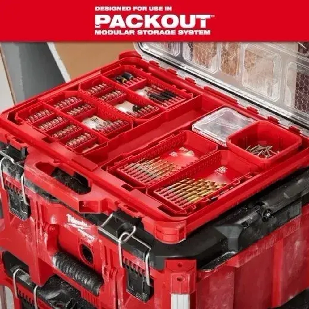 Milwaukee 48-89-4860 SHOCKWAVE Красный титановый костюм HELIX - 19 шт