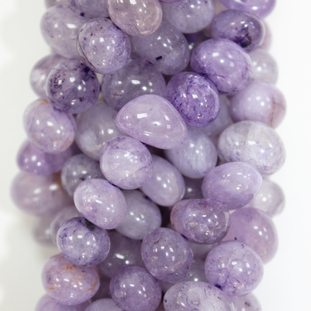 Кварц лавандовый галтовка бусины