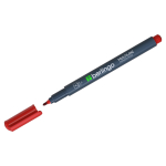 Маркер перманентный "Multiline PE100" красный, пулевидный, 1мм