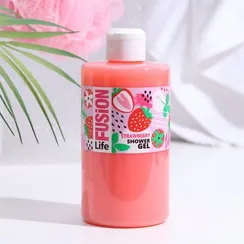 Гель для душа Life Fusion «Клубника», 460 мл