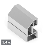 СТАНДАРТ Вертикальный профиль Avers (5,40 м) хром матовый (AL) (AS0791) Aristo