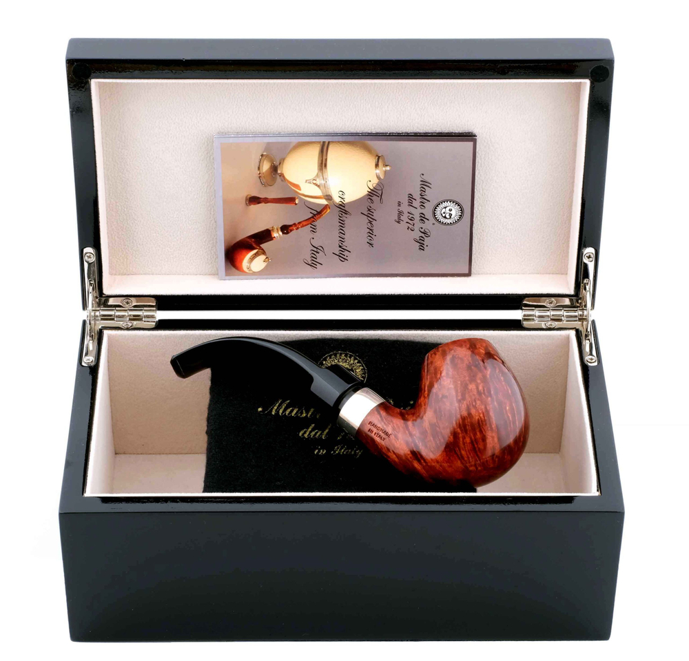 Курительная трубка Mastro De Paja Ciocco 1972 Unica в шкатулке M313