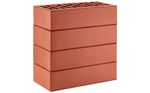 Кирпич ЛСР 1НФ Тёмно-красный, гладкий М-175, 250х120х65 - лицевой керамический пустотелый