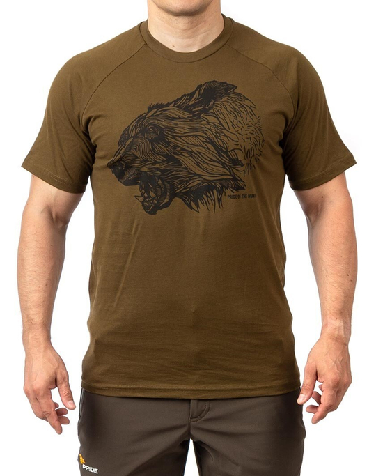 Футболка PRIDE Taiga king, Хаки