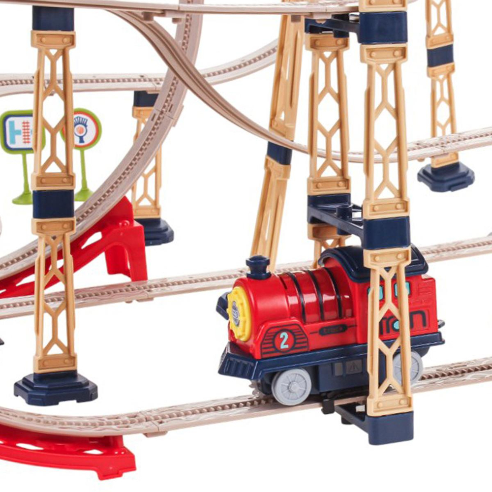 Железная дорога на бат., чемодан 89955