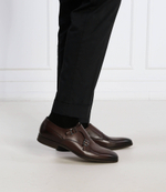 Кожаные монки kensington BOSS BLACK - коричневый(50474002)