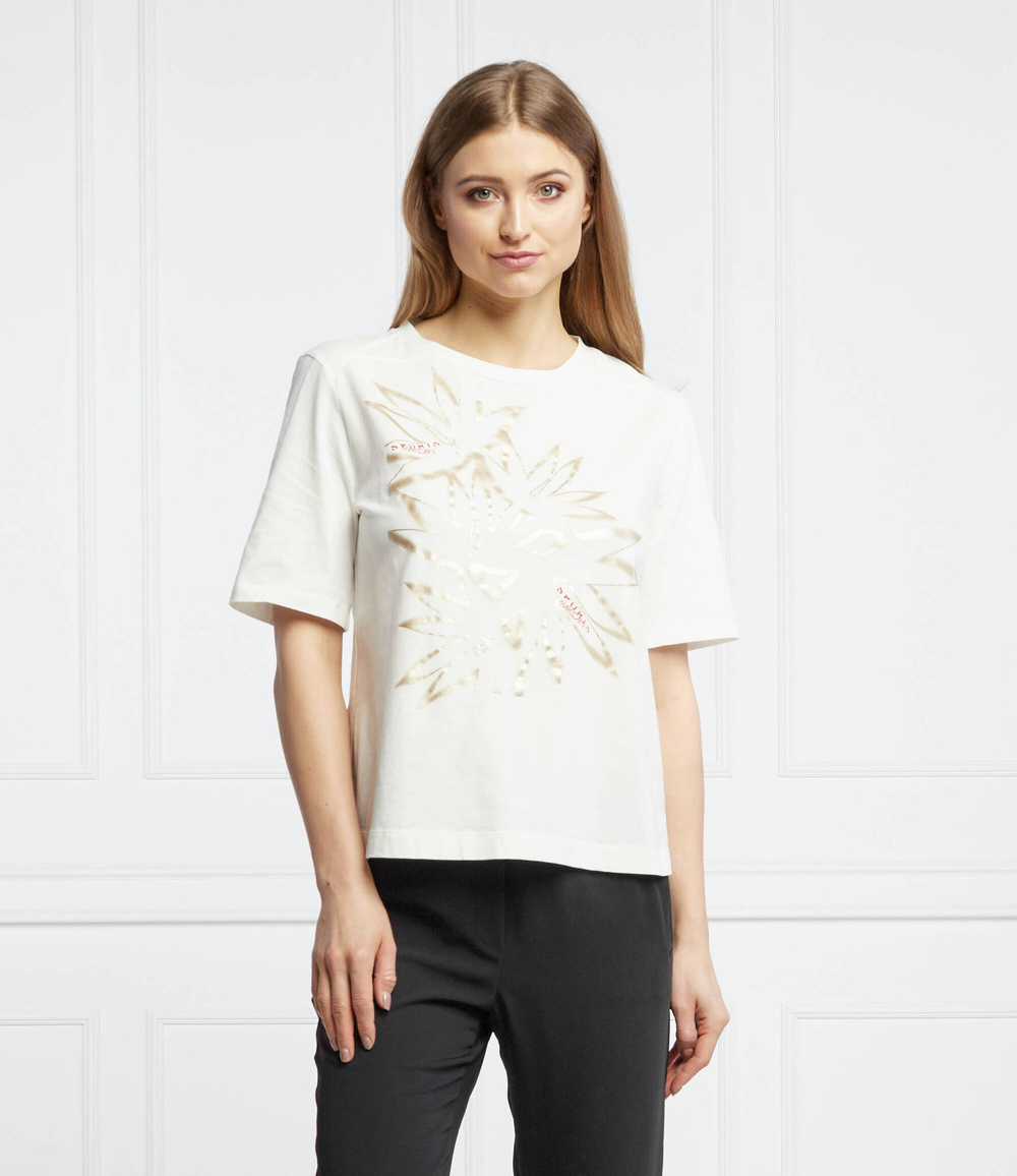 футболка Marc Cain - кремовый (SS 48.18 J68)