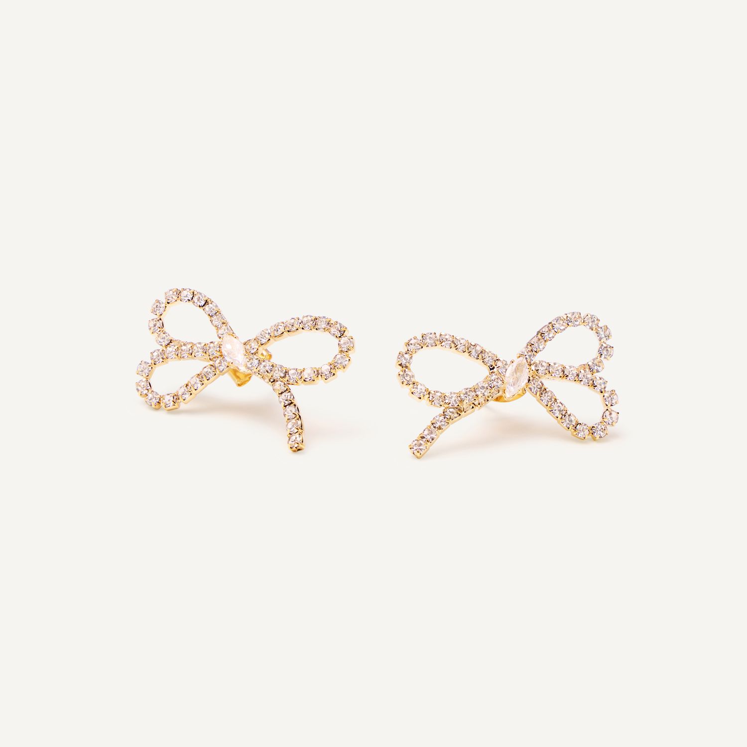 Серьги Fruity Bows Earrings - Gold