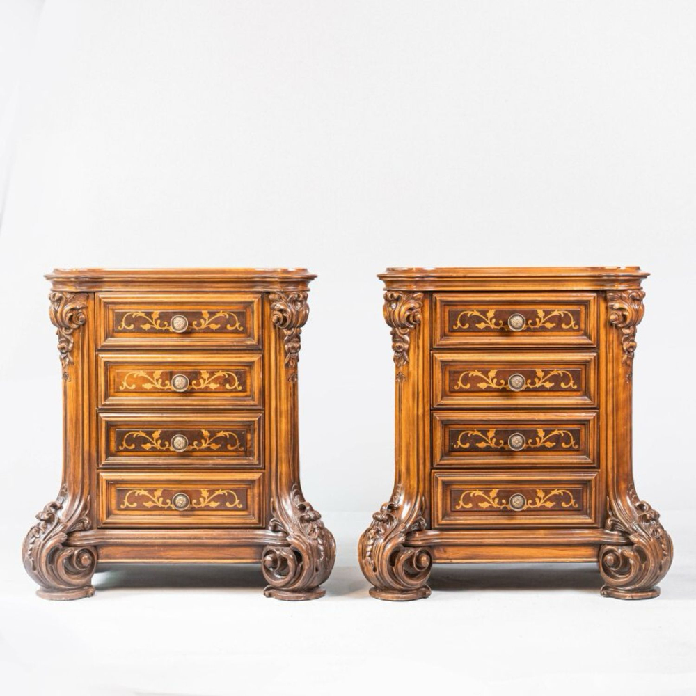 Парные винтажные комоды