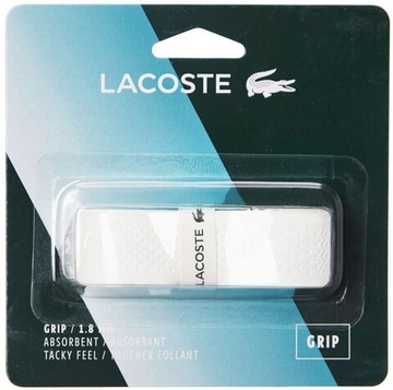Теннисные намотки базовые Lacoste Absorbent Grip 1P - белый