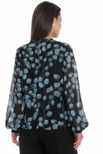 Блуза Волшебный шифон (люблю чёрный) Diolche