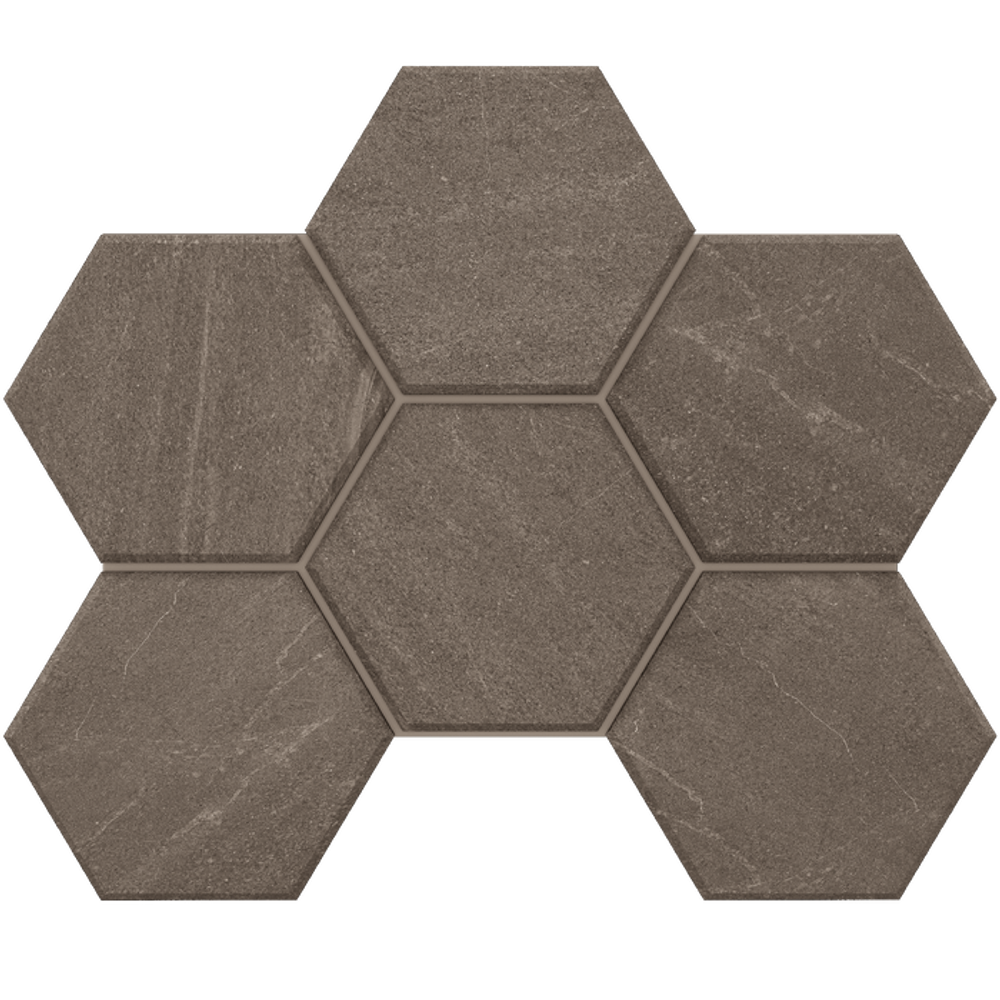 Estima Gabbro Anthracite Hexagon 25x28.5