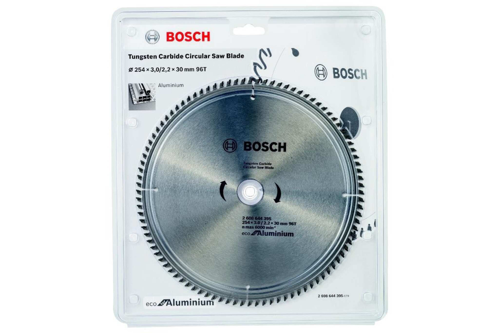 Диск пильный 254*30-96 EC AL B Bosch 2608644395