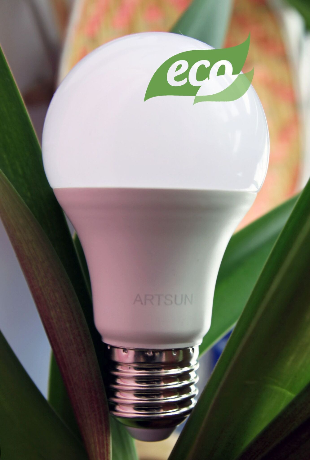 ARTSUN светодиодная лампа 12W 4000К E27, комплет из 10 штук