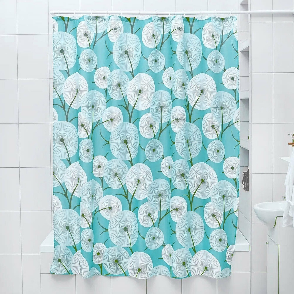 Штора для ванной 180*180см, полиэстер