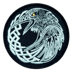 Шеврон на липучке "Ворон"