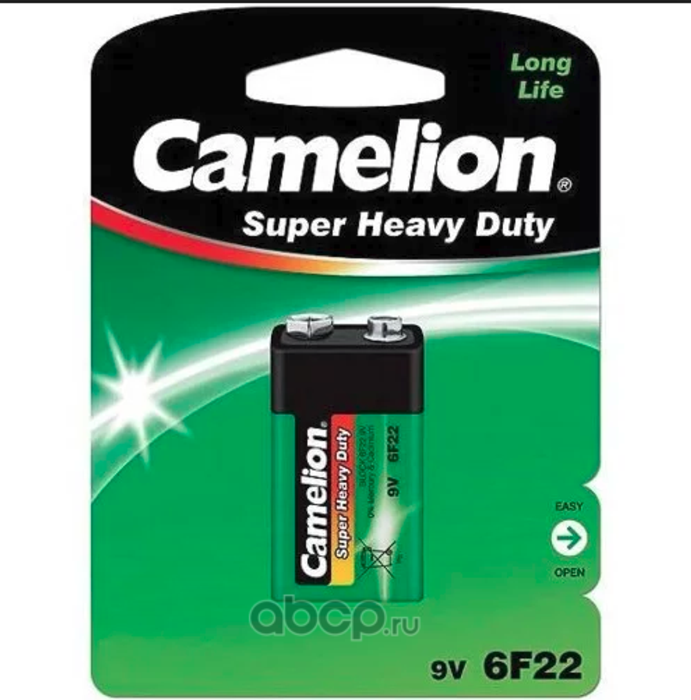 батарейка Camelion 6F22-SP1G