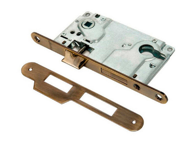 Замок RENZ IMLBB 8550-2/1 AB бронза, п/цил, под стяжки